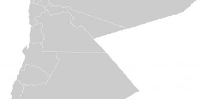 Порожня карта Йорданії