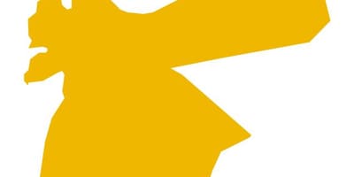Карта Йорданії векторна карта 